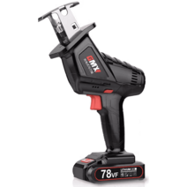 핸드 체인 톱 왕복 충전식 배터리 휴대용 톱변환기, 198VF배터리1충전1플라스틱박스톱날11