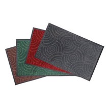 제이오마켓 써클 카펫 현관매트 120X180cm 그레이/출입구 업소용 사무실 미끄럼방지 쿠션 발매트