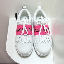 [행복한백화점][파사디][파사디] 로고 태슬 골프화 화이트 여성 PSSAE902M