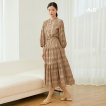 [The AtG] 더엣지 23SS 아일렛 티어드 원피스