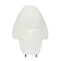 자동차 뒷좌석 가죽 안티 킥 테슬라 모델 3 인테리어 시트 백 보호대 Y 액세서리, 2.흰색 1 개