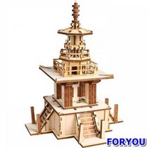 ForU204 교육용 목재 입체퍼즐 영공방 불국사 다보탑 숭례문모형 거북선모형 시리즈, 상세페이지 참조, 상세페이지 참조
