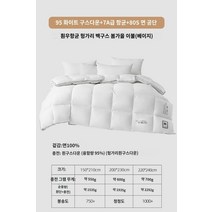 bbmarket 오리털이불 구스다운 거위털 호텔침구 홈 텍스타일 이불 봄과 가을 퀼트 코어 헝가리 수입 95 흰 거위 겨울 퀼트 두꺼운 따뜻한 거위 퀼트, 220cm×240cm, A.메인 사진은 헝가리에서 수입한 봄  가을 이불로 화