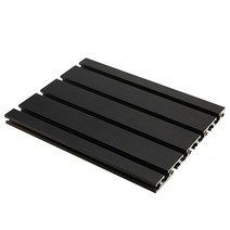 1pcs 15180 알루미늄 프로파일 압출 cnc 3d 프린터 부품 작업대 diy 프레임 알루마이트 선형 레일 length1004005006001200mm, 1200mm, 검은 색