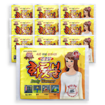 온종일 화롯불 핫팩 파스형 40g (10개)