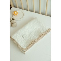 헬로우샤인 아기블랭킷 3중 거즈 블랭킷 신생아 아기이불, 멜로 베이지