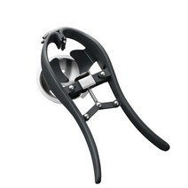 계란분리 분리기 오프너 손에안묻는 노른자 커터 간편하게분리 수동 계란 도구 스테인레스, 검은색