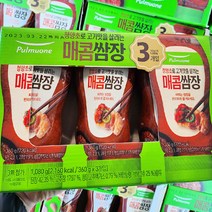 풀무원 청양초로 고기맛을 살리는 매콤쌈장 360g x 3, 단품, 단품