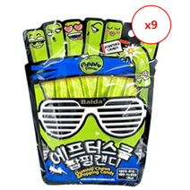 에이플러스 에프터스쿨 팝핑캔디 사과맛 42g, 9개