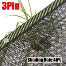 모기장 그늘막 3612 블랙 안티 자외선 양산 그물 온실 식물 음영 창고 정원 개인 정보 보호 화면 야외 자동차 태양 대피소 전망대 항해, 3Pin Black Nets+1.5x5m