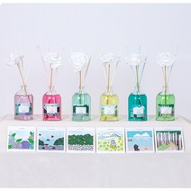 RAS 제주 유니크 디퓨저 200ml 6종 제주 본연의향 산뜻하고 편안한 디퓨져, 수국, 1개