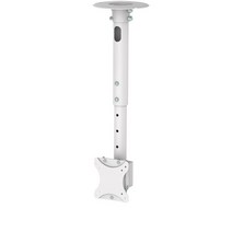 CLB-110F(화이트) 15~27인치 티비 천정형 브라켓 TV 설치 모니터, CLB-110F(화이트 기본1m+연결봉50cm)
