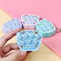 틱톡 순발력 게임기 테스트 키링 열쇠고리 말랑이, 순발력게임기-랜덤