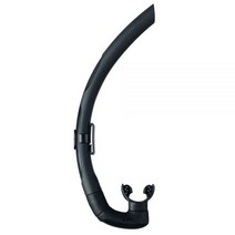 마레스 Mares 스피어피싱 및 프리다이빙용 듀얼 스노클 (블랙) [미국 직배송], Black