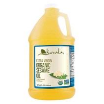 Organic Sesame Oil Kevala 1/2 Gallon, 상세설명참조