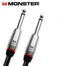 Monster Performer 600 Instrument Cable 3ft straight (0.9m) / 몬스터케이블 퍼포머 600 1자1자 / P600-I-3WW