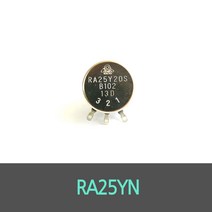 포텐셔미터 RA25YN 가변저항 1와트 TOCOS 볼륨, 100ohm