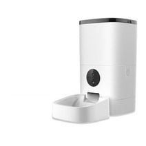 카메라 자동급식기 정량 애완 반려 강아지 고양이, 6L 스마트 라운드