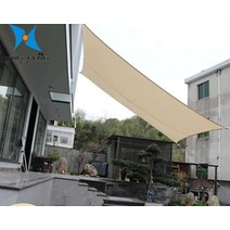 썬룸 테라스썬룸 캐노피 온실하우스 스카이어닝 조립, 카키 2.5m x 3.5m [타포린] 4코너