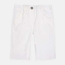 인디고뱅크키즈 화이트 5부 스키니 데님 IKTH21F1U