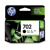 HP 정품 잉크 No.702 CC660AA J3508 J3606 J3608 J3680 J5508, 검정