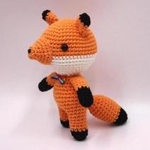 코바늘하나면돼 한손인형시리즈16 여우 손뜨개인형 뜨개질 DIY 패키지