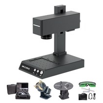 레이저 마킹기 핸드 마킹기 날짜 날인기 프로 듀얼 레이저 휴대용 빠른 섬유 마킹 모든 재료 보석 반지 개 태그 나무 금속 부품 실린더 컵, 11.미국 - M4(1Rotary Fixture)