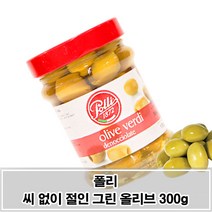 MDF1332 폴리 씨 없이 절인 그린 올리브 300g 아삭한 올리브