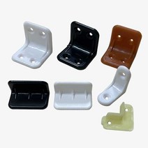 철물프렌드 P코너 타카코너 뒤코너 연결부속 꺽쇠 브라켓 보강철물 낱개판매 봉지판매, P타카코너(블랙)_1봉지(1000개)