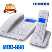 맥슨 2in1 유무선 전화기 MDC-990 발신자 가정 사무용