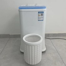 신발세탁기 속옷 양말 세탁용 유물 반자동 휴대용 가정용 소형 미니 기숙사형 세탁기 다통형, O.O.성인세탁 및 신발세탁  탈수통
