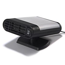 열풍기 150W DC 12V 미니 차량 히터 휴대용 자동차 난방 냉각 온도 조절기, 02 Grey
