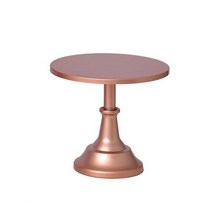 케이크스탠드 3단 2단 트레이 디저트 로즈 골드 라운드 케이크 스탠드 홈 파티 장식 디스플레이 랙 트레이 애프터눈 티 과일 접시 도매 신제품295728, 25cm