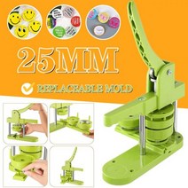 뱃지 제작 소량 뺏지 만들기 배지 버튼 메이커 기계 25-58MM DIY 핀 프레스 수공예 부품 펀치 도구 157241