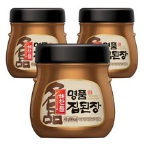 해찬들 명품 집된장, 450g, 3개