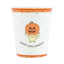 (주)파티해 할로윈 파티컵 - (10개입), 호박삼총사