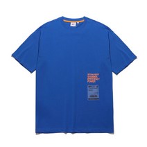 UFC 애시드 워딩 오버핏 반팔 티셔츠 로얄 블루 U2SSU2313RB