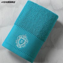 고급 수건 2022 브랜드 프리미엄 목욕 타올 가정용 여남 호 호텔 흡수 여름 털 잘 빠지지 않는, 공작 블루 :소피아 목욕타월 (라지
