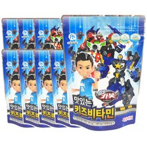 헬로카봇 씹어먹는 키즈 비타민 40정 X 8개 유아 어린이 맛있는 비타민C