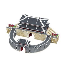 집중력발달 어린이종이퍼즐 화성팔달문 조카 같이 성취감 DIY 입체퍼즐 인내 개발