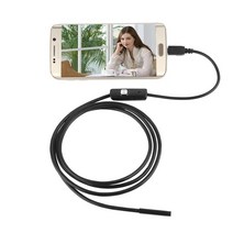 보아스코프 미니 USB 카메라 7mm 검사 파이프 1m 2m 내시경 방수 스네이크 튜브 6 LED 보어스코프 안드로이드 전화기 PC 드롭쉬핑, [03] 150CM Cable