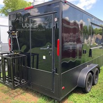 푸드 트레일러 페스티벌 모바일 주방 새로운 디자인 트럭 할랄 치킨 타코 카트 패스트, 3.5M Food trailer+AU
