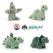 젤리캣 드래곤 공룡 미니 사이즈 봉제 인형 부드러운 폭신폭신 애착인형, Triceratops　Mini