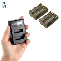 상세설명참조 캐논 BP-511A 호환배터리+LCD충전기 EOS 5D, 듀얼충전기1개 호환배터리2개 세트
