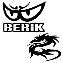 BERIK ARLEN 데칼 튜닝 스티커, 선택-1, 소, 블랙