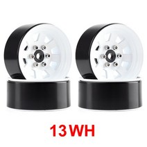 인조라 메탈 1.9 beadlock wheel rims 3 style for 1:10 rc 크롤러 car axial scx10 90046 trx4 redcat gen8, 13wh