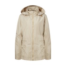 골프 여성 프리미엄 베이지 솔리드 사파리형 점퍼 DNJU3C601I2