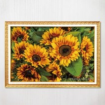 2000피스퍼즐 해바라기 가족 + 매트골드 (액자세트), 본상품선택, 1