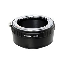 Fotasy 수동 F 마운트 E 어댑터 NK 니콘 와 Sony a7 a7R a7s II III IV a9 a7c Alpha 1 a6600 a6500 a6400 a6300 a6100, Nikon Lens to E-Mount
