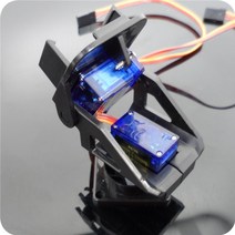 RC카메라거치대 1set 나일론 fpv 팬틸트 마운트 호환 sg90 9g 서보 arduino diy rc 로봇 장난감 로봇 모델 원격 제어 교육, 나는 봉사하지 않는다
